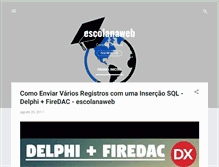 Tablet Screenshot of escolanaweb.com